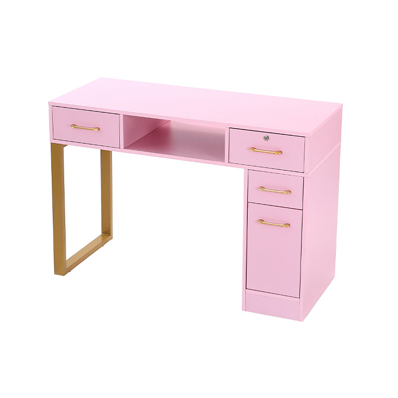 HZ2091 / HZ2091H Versatile manicure station na may storage cabinet at drawer