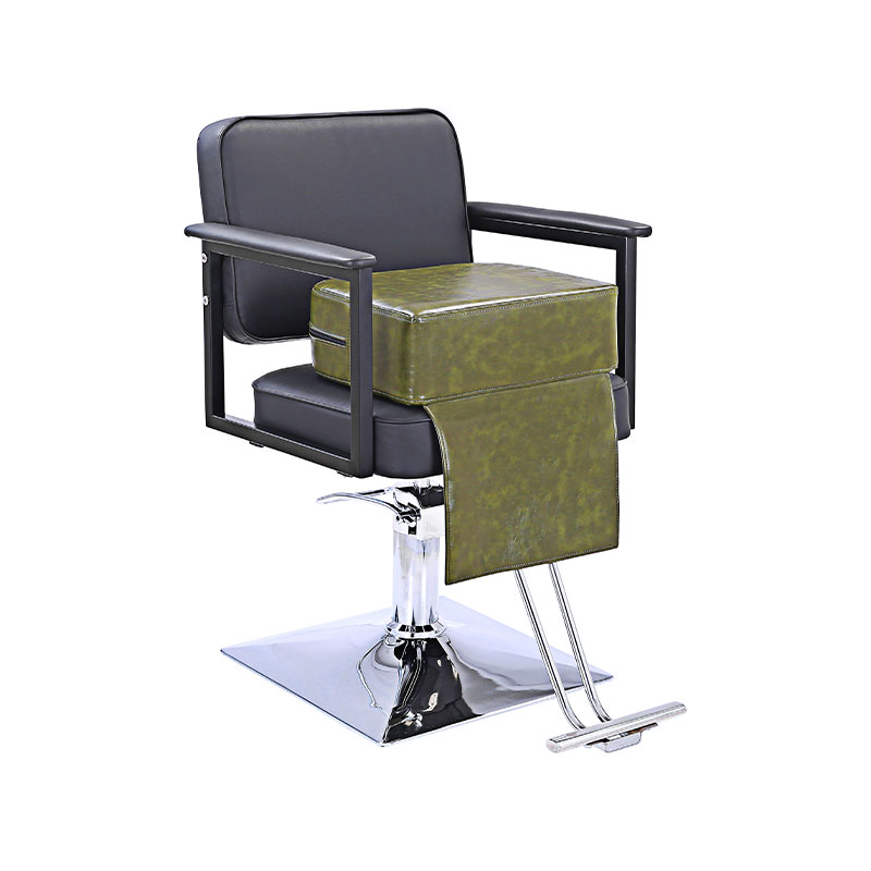 HZ8101BR / HZ8101GR / HZ8101 Mga bata na leather cushion oversize barber salon booster seat