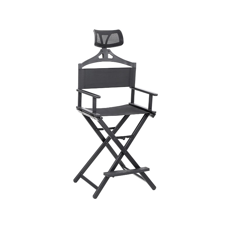 HZ2008Z Protable foldable makeup chair na may headrest