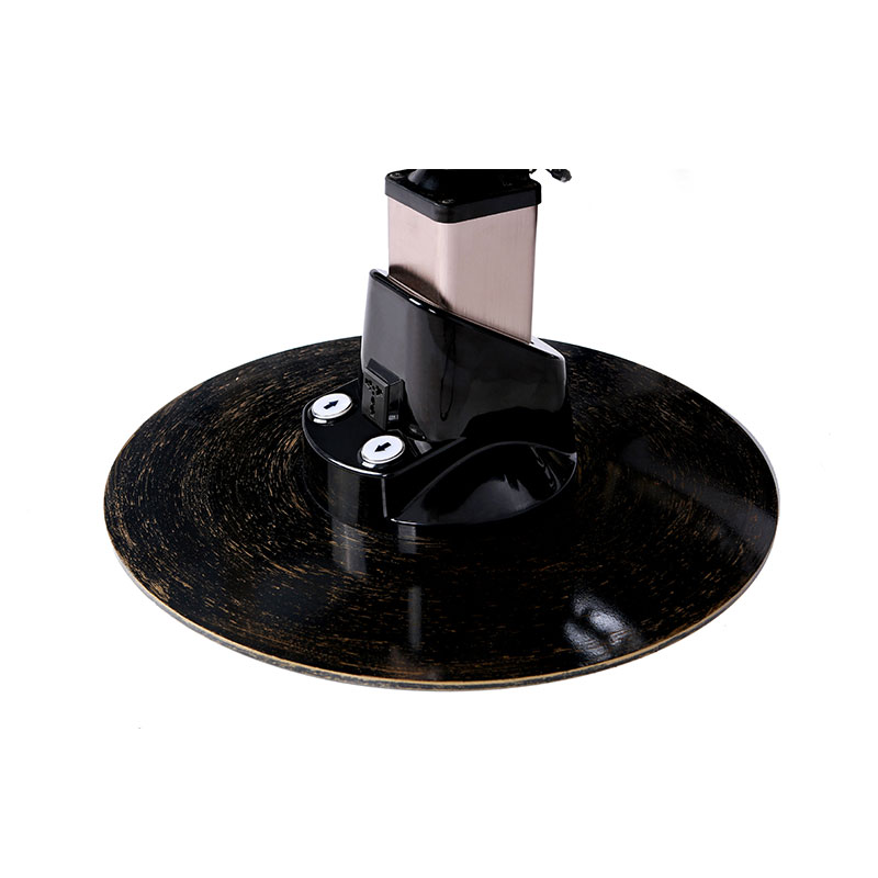 HZ23 Salon chair hydraulic pump na may itim na base