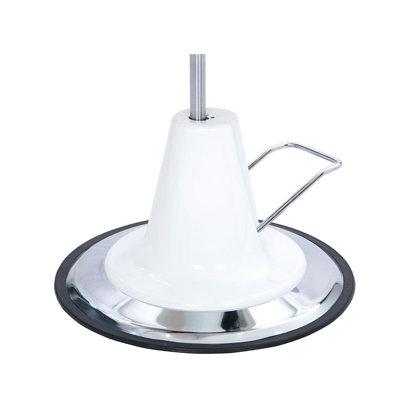 HZ25 Vintage barber chair hydraulic pump na may silver-plating base