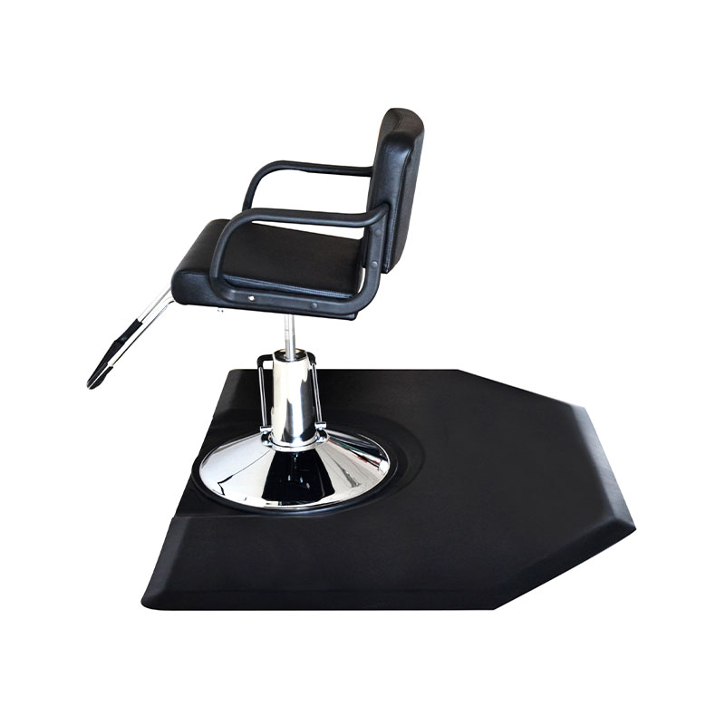 HZ4050H78 Barber floor matt na may square cut out