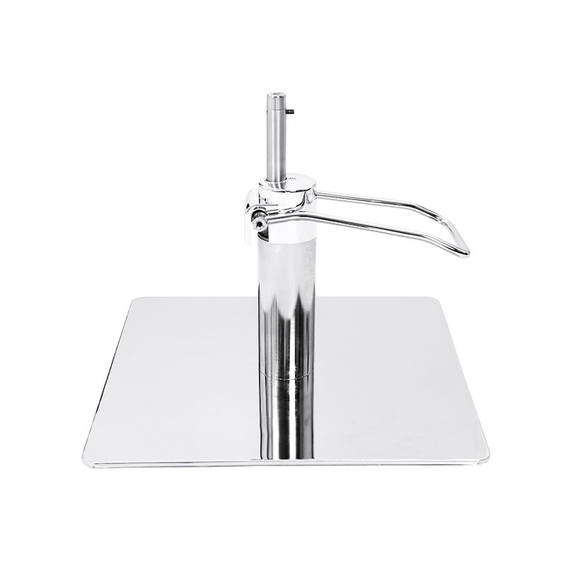 HZ24 Salon chair hydraulic sliver pump na may square base