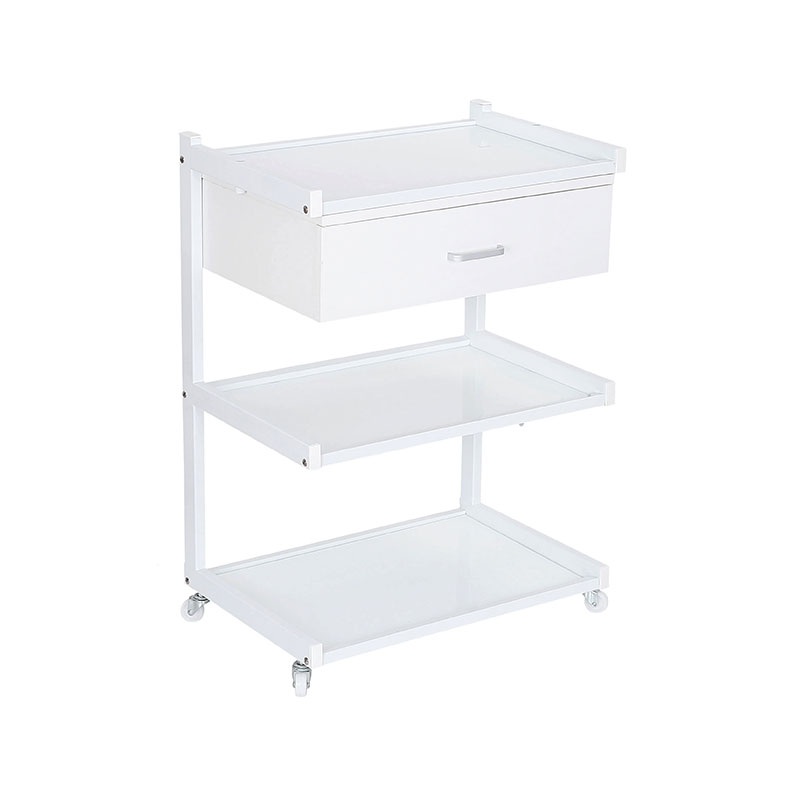 HZ2102 / HZ2103 / HZ2103W Glass countertop hair salon trolley cart
