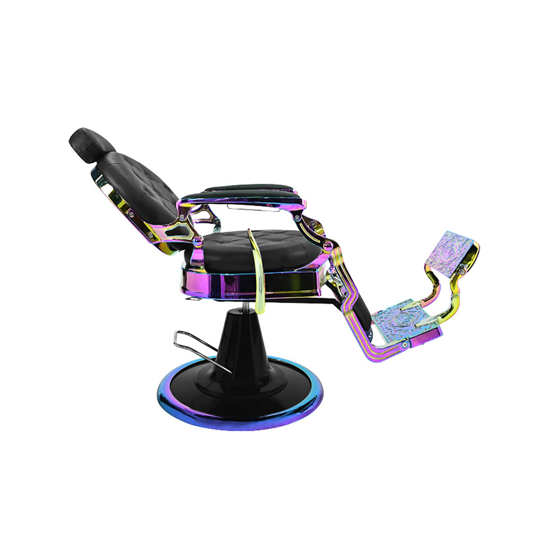 HZ8799XC Laser frame retro barber chair mga heavy duty barber chair