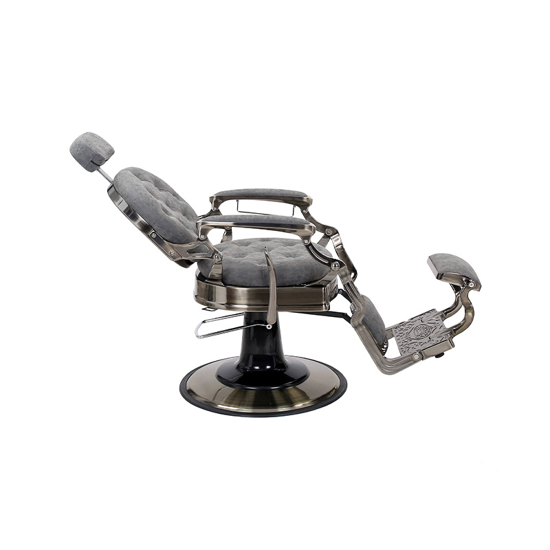 HZ8799QM Gray round cushion hairdressing chair