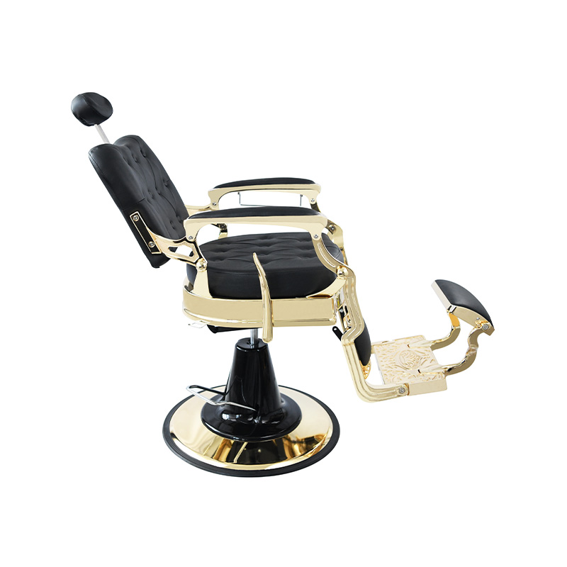 HZ8799F Vintage style heavy duty hydraulic recline square backrest barber chair