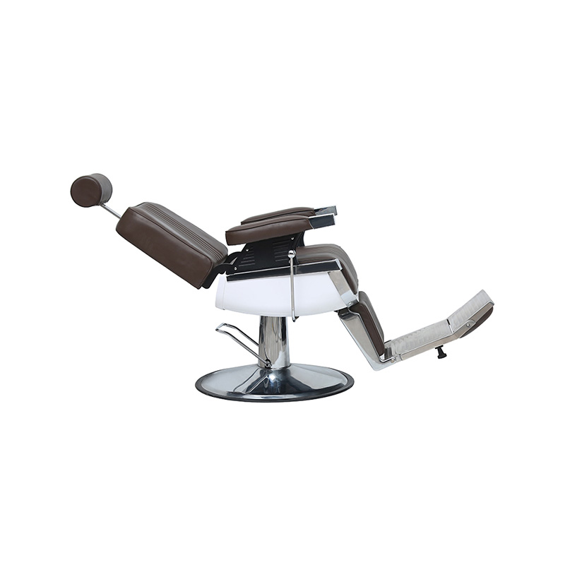 HZ8740BK / HZ8740BR / HZ8740RD / HZ8740BW / HZ8740RW Red hydraulic reclining classic barber chair