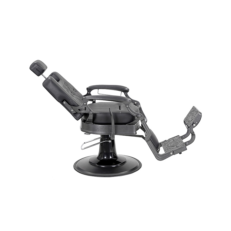 HZ8799FB Black sleek hydraulic salon chair