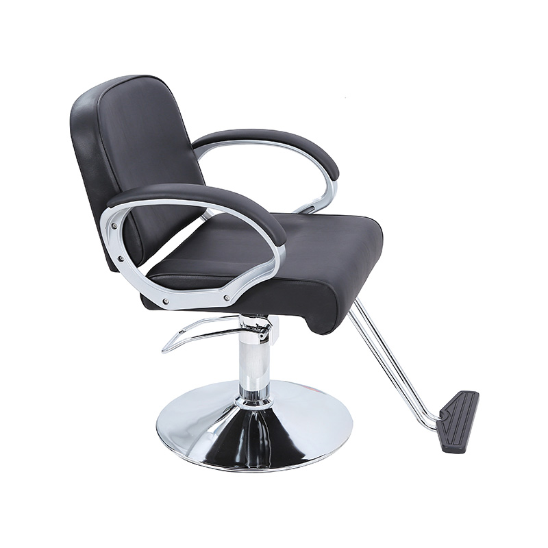 HZ8805 Black salon chair para sa barbershop
