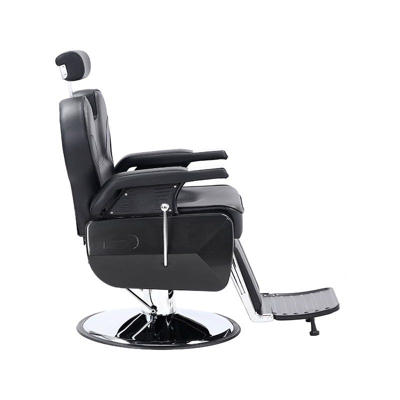 HZ8700BK Black hairdressing chair para sa hair salon