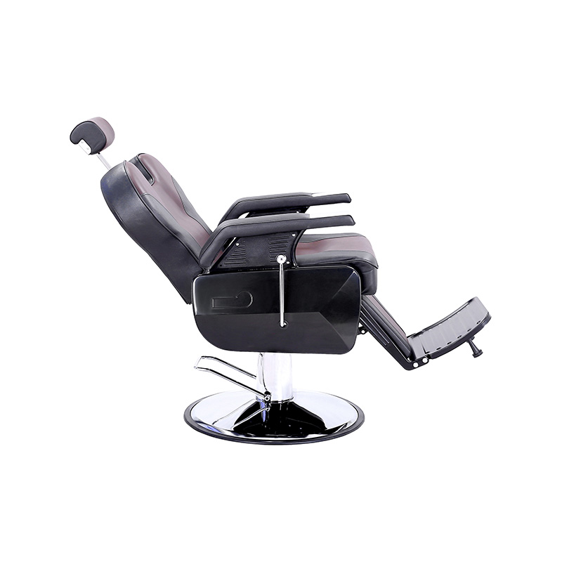 HZ8700BR Plrk atay at itim na classic hairdressing chair