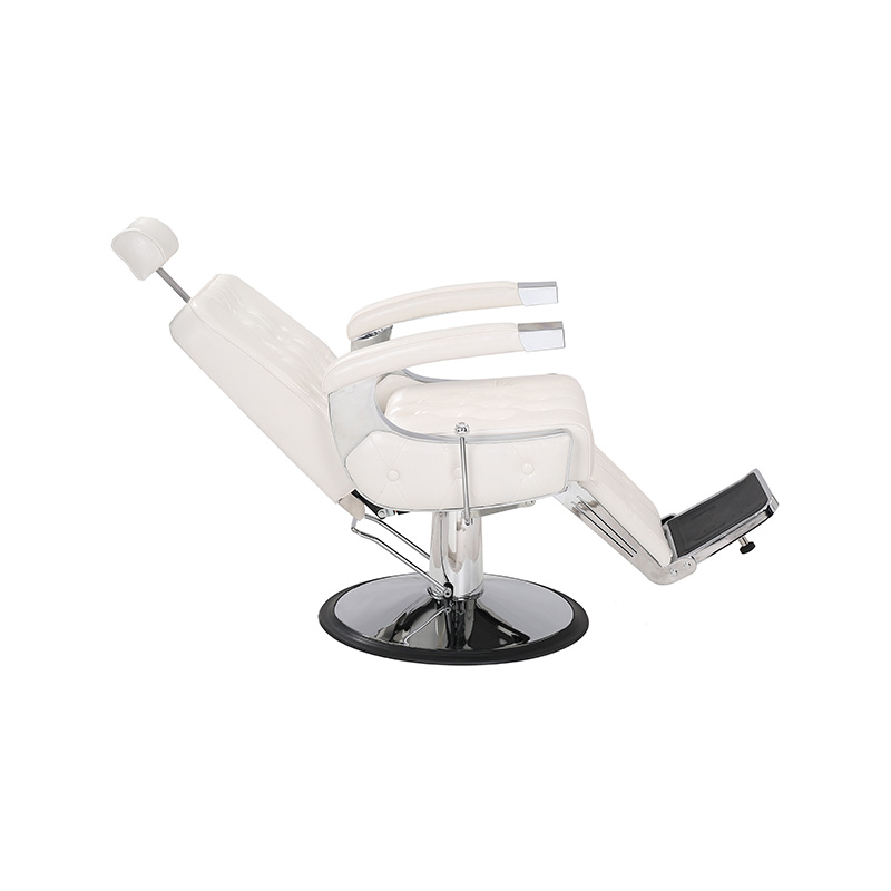 HZ88304Z White vintage barber chair all purpose malawak na dagat