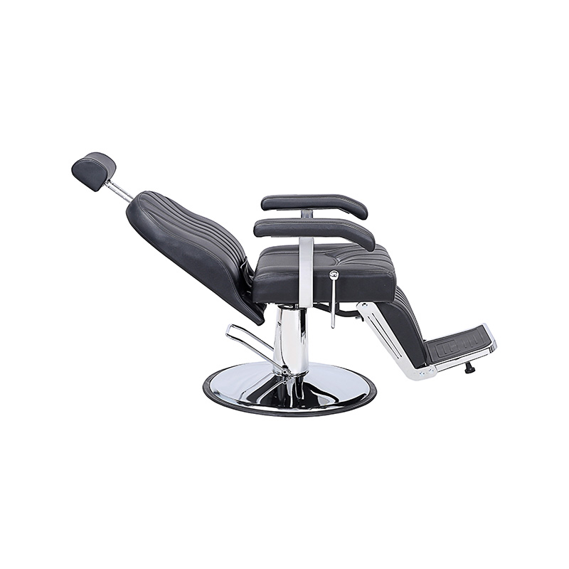 HZ8788 Black vertical stripes hairstyling chair