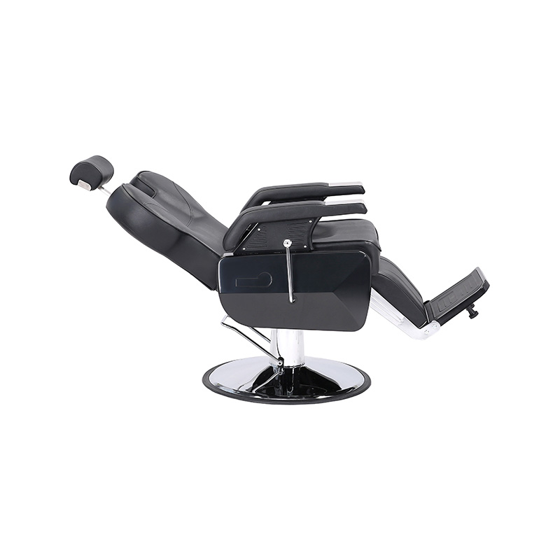 HZ8702ABR Browm at black heavy hydraulic barber chair
