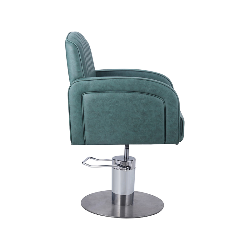 HZ88159Z Peacock blue hydraulic pump hair salon chair