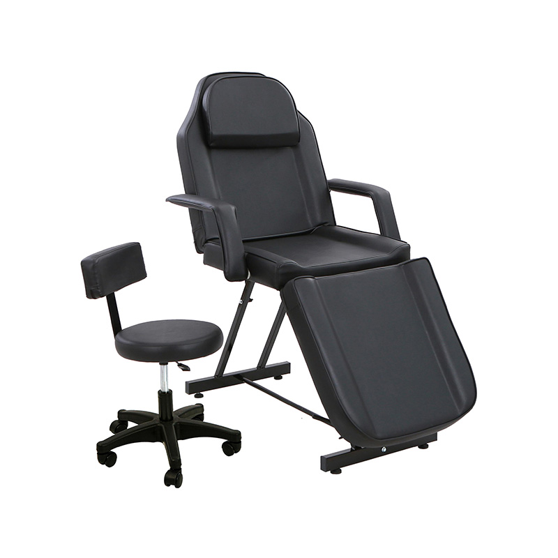 HZ015PKD / HZ015WD / HZ015BKD / HZ015DDPK Massage salon tattoo chair esthetician bed na may hydraulic stool