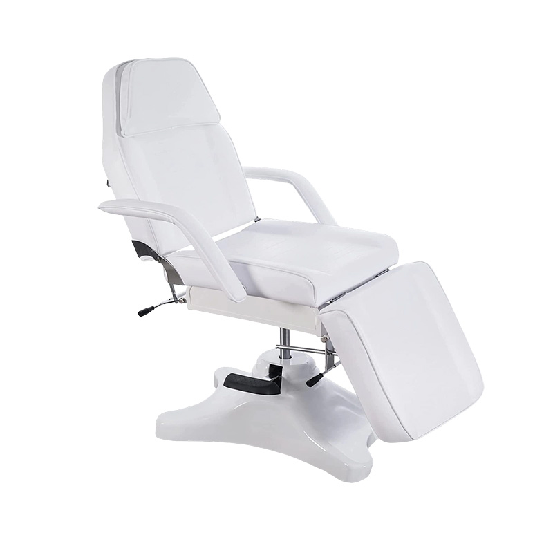 HZ004 White multi-purpose facial chair na may hydraulic pump