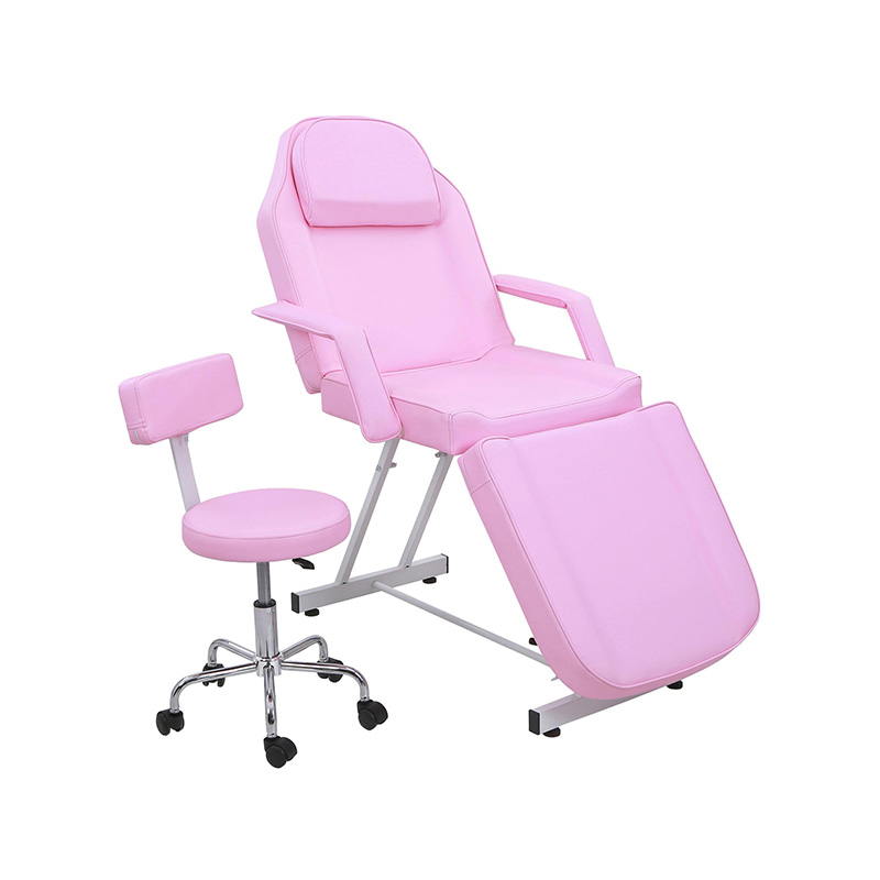 HZ015PKD / HZ015WD / HZ015BKD / HZ015DDPK Massage salon tattoo chair esthetician bed na may hydraulic stool