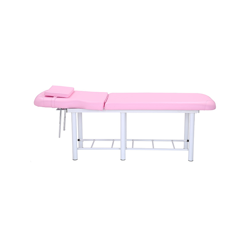 FS300BK / FS300PK Pink adjustable back professional massage bed