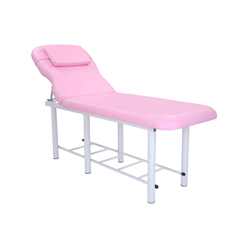 FS300BK / FS300PK Pink adjustable back professional massage bed