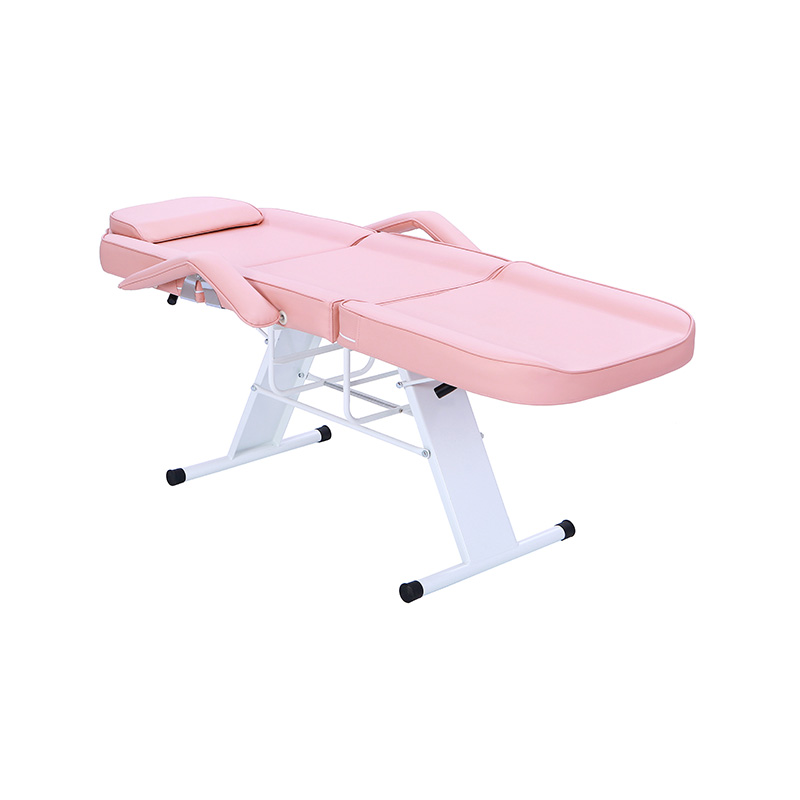 HZ009BKD / HZ009PKD / HZ009WD Massage salon tattoo chair esthetician bed na may salon stool