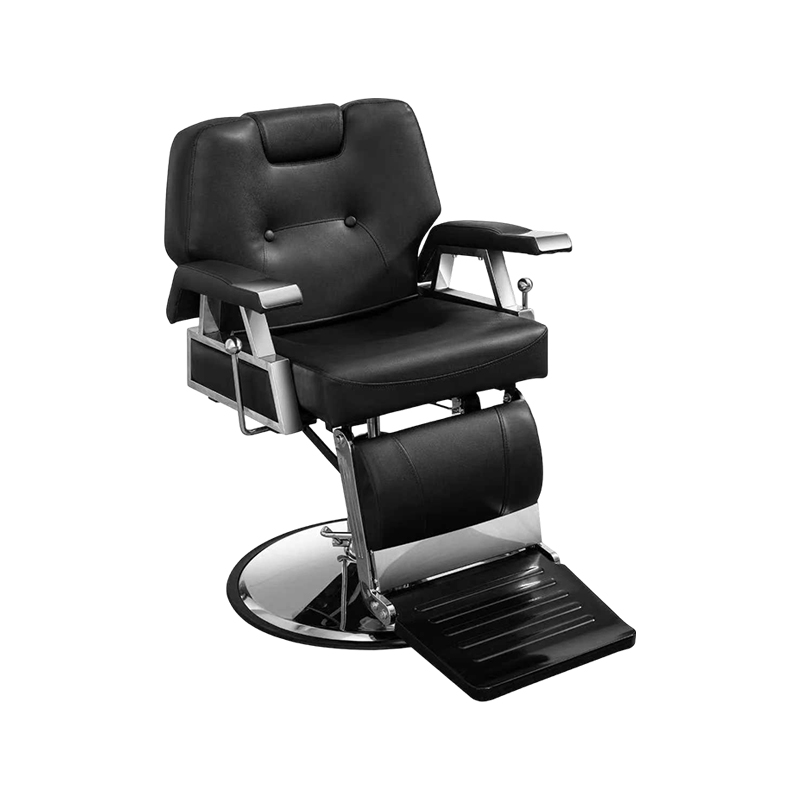 HZ8706 Square backrest itim na klasikong barber chair