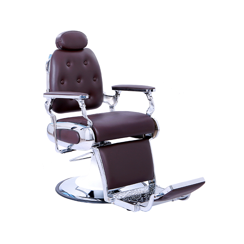 HZ8796BR / HZ8796BK / HZ8796Z Vintage red buckle backrest barbershop barber chair