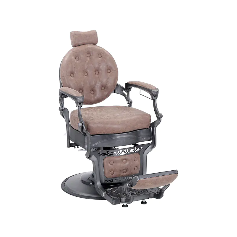 HZ8799G-H/HZ8799G-W / HZ8799G-G / HZ8799G-S / HZ8799G-Z Vintage style heavy duty hydraulic recline barber chair