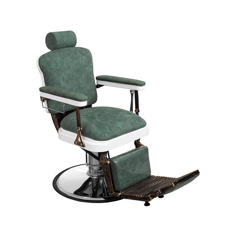 HZ8753BK / HZ8753GR / HZ8753RD Black vintage lincoln barber chair