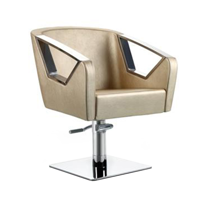 HZ8835 Champagne color styling salon chairs