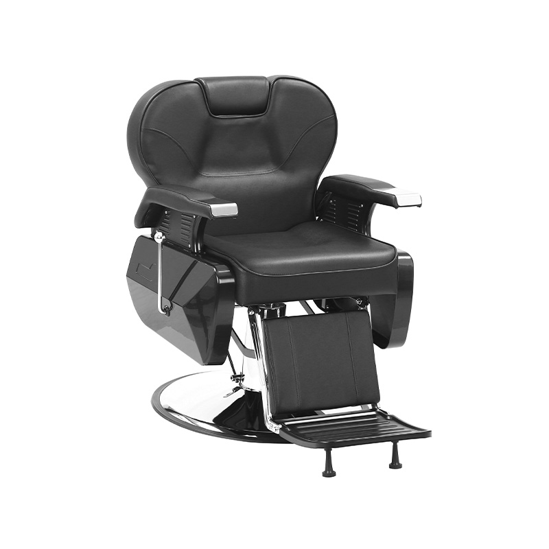 HZ8700BK Black hairdressing chair para sa hair salon