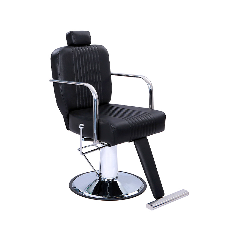 HZ8759 Black heavy duty hydraulic pump swivel salon chair