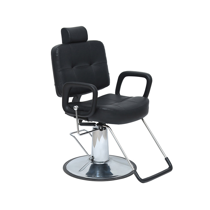 HZ8838 Black barber chair reclining salon chair