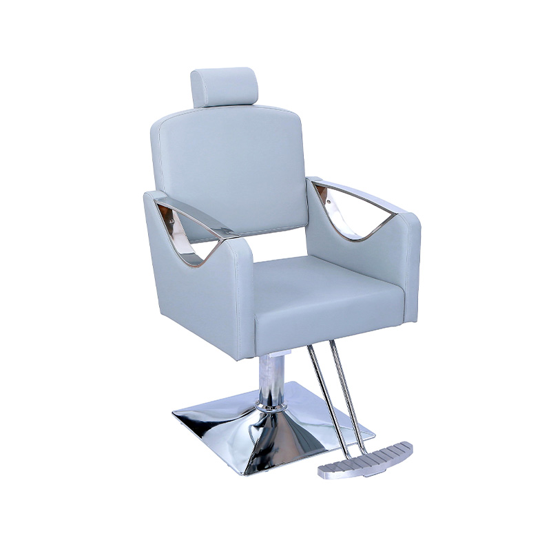 HZ8848C Haze blue grey na upuan ng salon