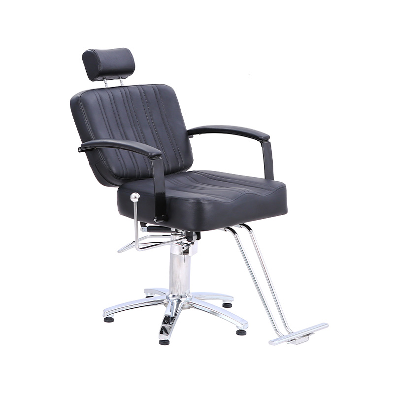 HZ8728 Black with five-claw base all purpose salon chair