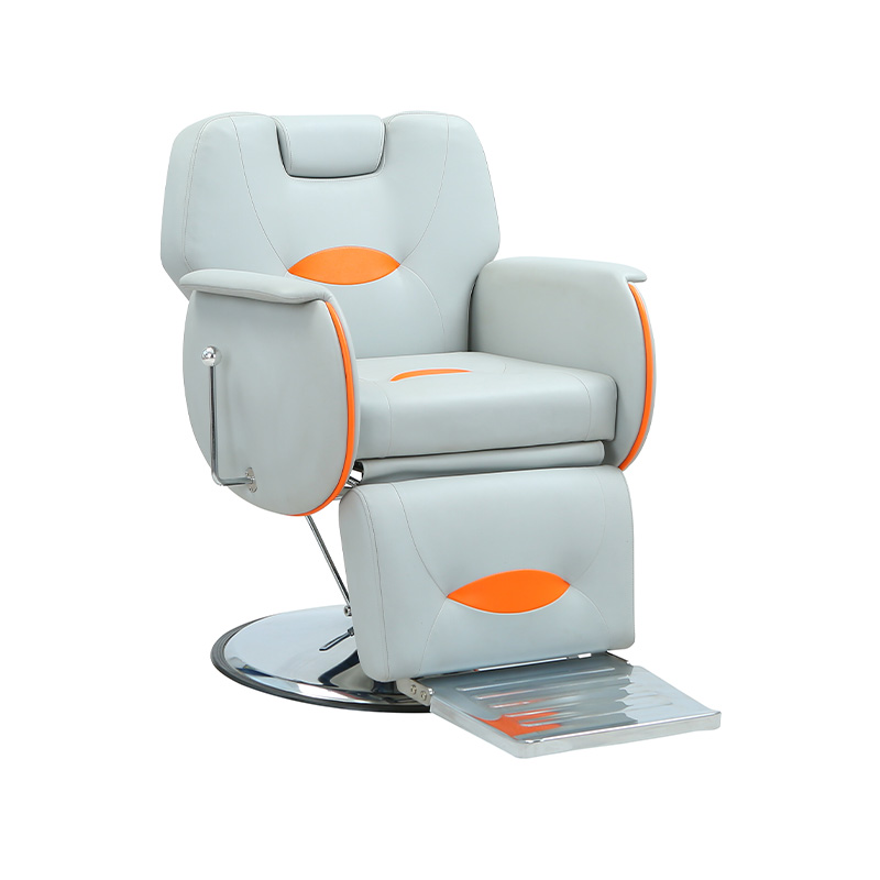 HZ87128 Smog blue heavy duty reclining salon chairs