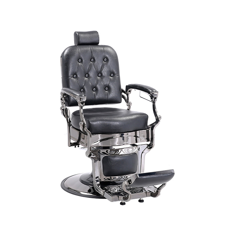 HZ8760 Square backrest na may Retro hydraulic hairdressing chair