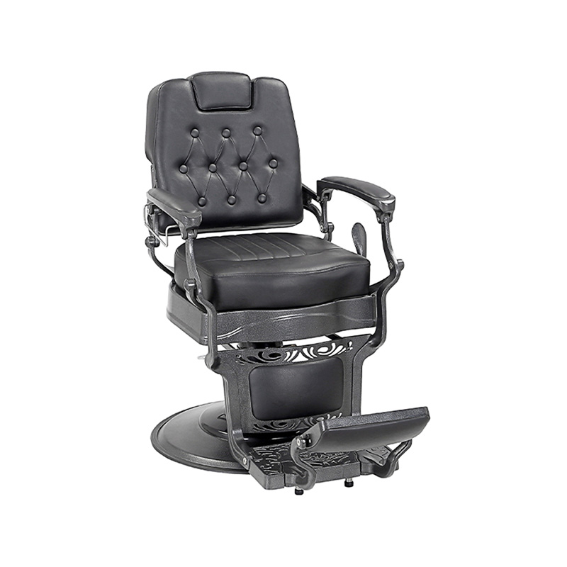 HZ8799FB Black sleek hydraulic salon chair
