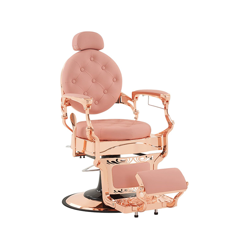 HZ8799PP Pink heavy duty barber chair