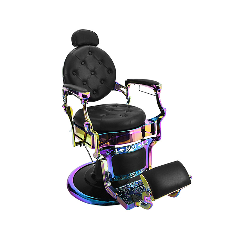 HZ8799XC Laser frame retro barber chair mga heavy duty barber chair