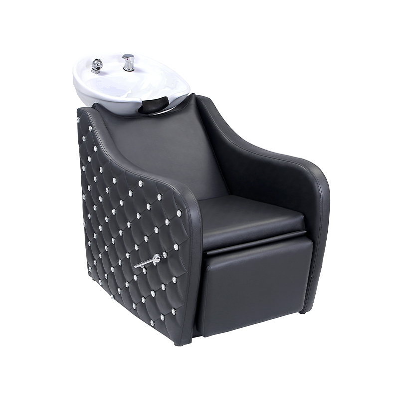HZ9089B / HZ9089 / HZ9089W / HZ9089BR / HZ9089D / HZ9089BK Reclining shampoo station chair
