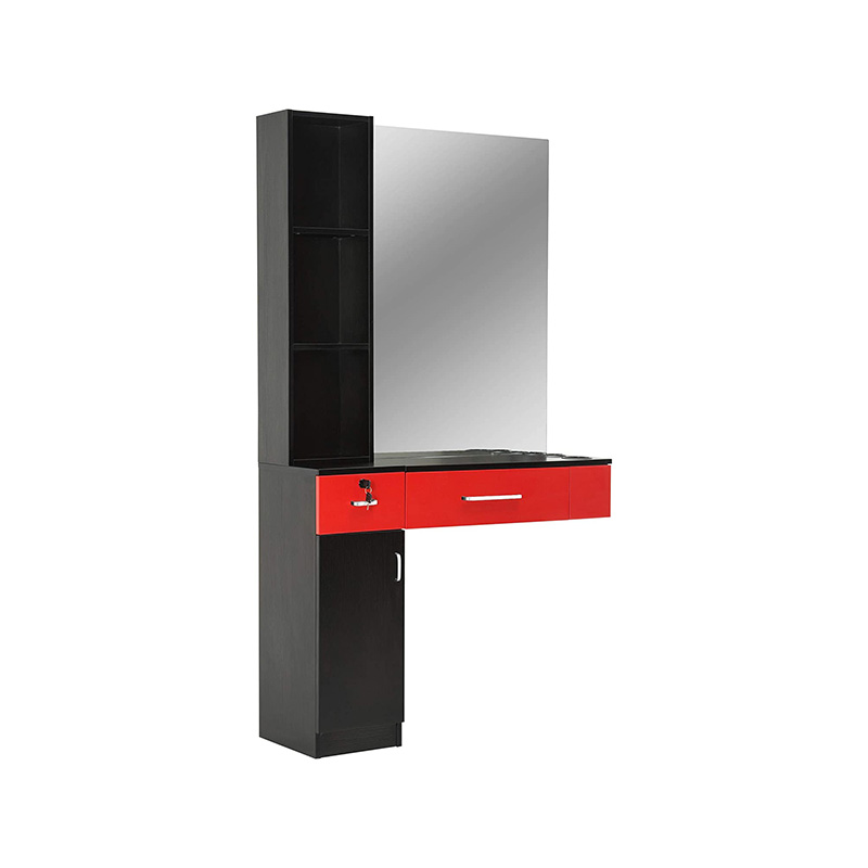 HZ3036BK /HZ3036RB / HZ3036WH Modernong vanity styling mirror at cabinet