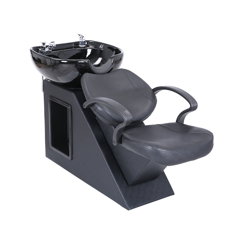 HZ9020T Ceramic bowl shampoo chair at bowl set