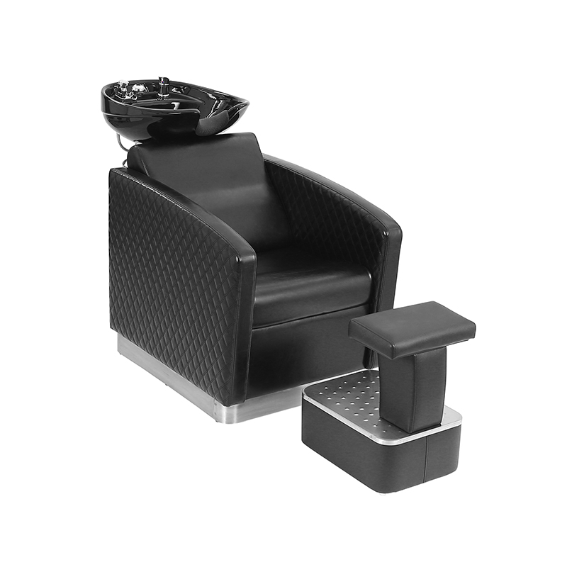 HZ9077-1 / HZ9077B Salon shampoo bowl at set ng upuan para sa hair stylist