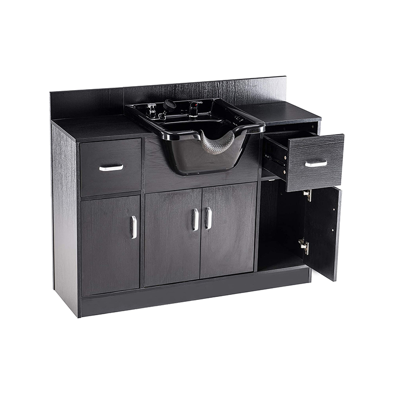 HZ5024 Salon spa beauty cabinet na may faucet sprayer