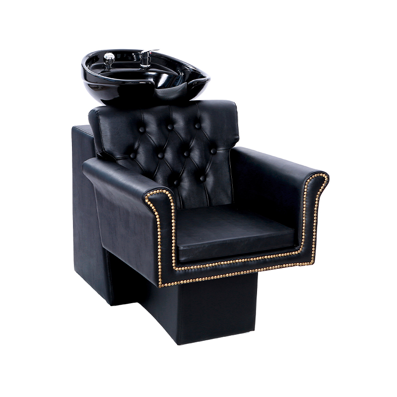 HZ9068 Backwash shampoo ceramic bowl at set ng upuan